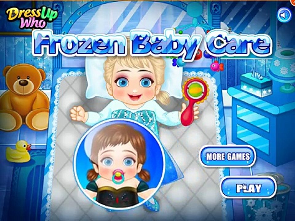 Frozen Princess Elsa and Anna Injuries and Baby Care - Disney Princess Games for Kids