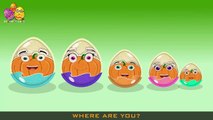 Pumpkin Surprise Egg |Surprise Eggs Finger Family| Surprise Eggs Toys Pumpkin