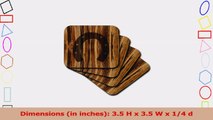 3dRose cst253922 Branded Wood Print HorseshoeSoft Coasters Set of 8 2a2c87cc