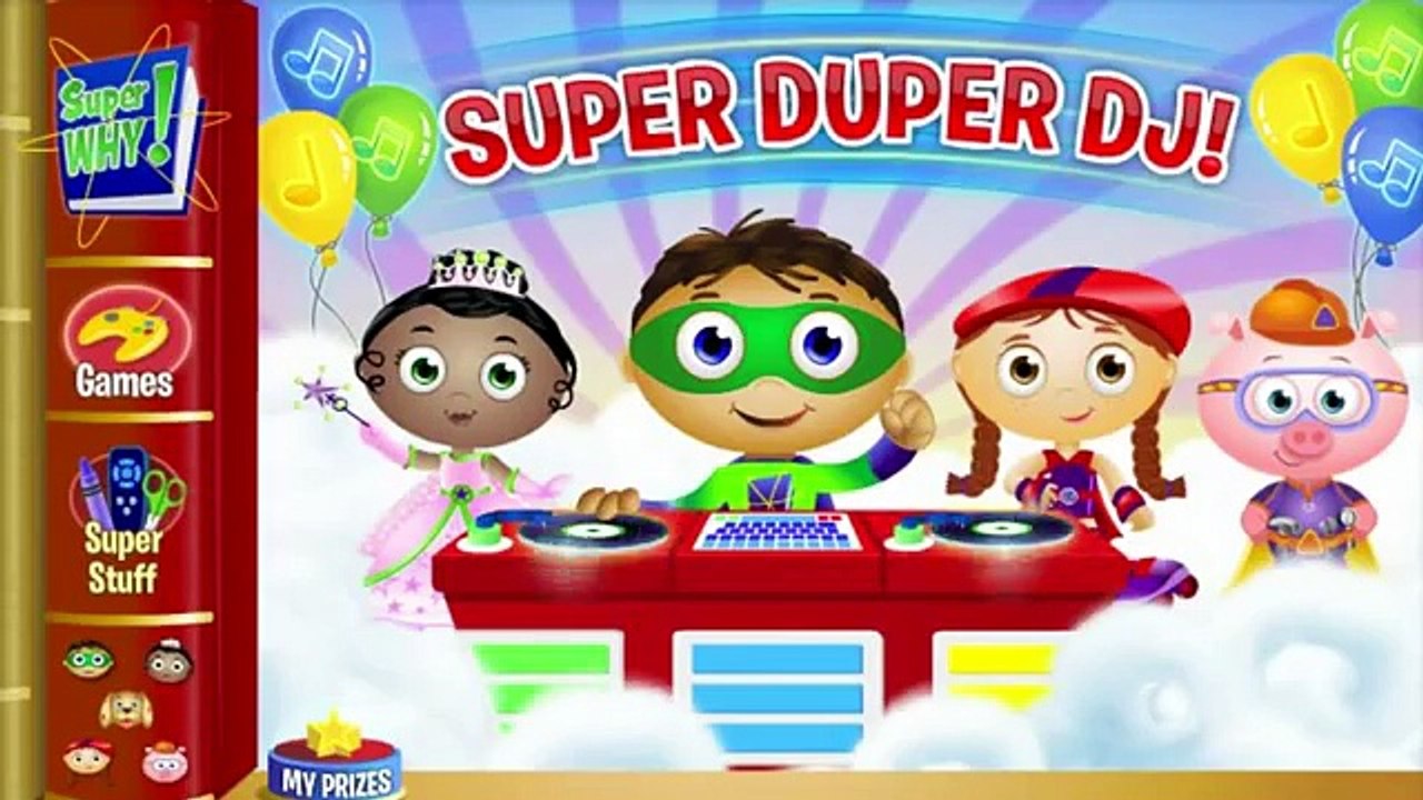 Super Why - Super Duper Dj - Super Why Games