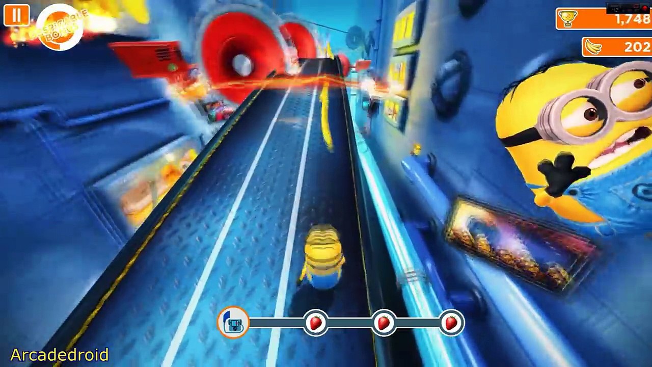 Despicable Me 2: Minion Rush Evil Minion Grus Lab Vector Boss Part 66