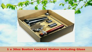 Winware Boston Cocktail Shaker Gift Set and Pocket Cocktail Guide with Winware Gift Box 6 1958e94c