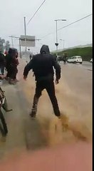 فيضانات مدينة سلا 2017/02/23