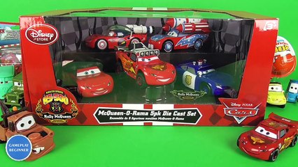 Cars McQueen-O-Rama 5 Pack Die Cast Set · Disney Store · Rally McQueen Exclusive by GPB