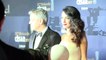 Georges Clooney and Amal Alamuddin at the Cesar ceremony