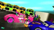 Wheels on The Bus | MIckey Mouse Collection | COLORS Spiderman Disney Cars Mcqueen Nursery Rhymes