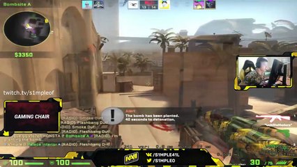 CS:GO - s1mple satisfying 3k