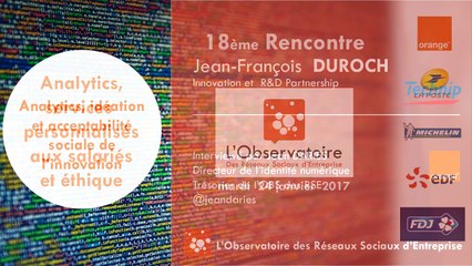 18éme rencontre de l'OBS : Interview de Jean-François Duroch