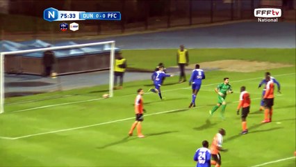 Super but plat du pieds d'ARAUJO! 1-0 pour Dunkerque.