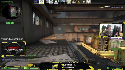 CS:GO - S1MPLE 'WHY AM I MISSING SHOTS!'