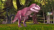 3D Dinosaurs Color Songs for Children | Finger Family Rhymes Dinosaur Cartoon Colors for k