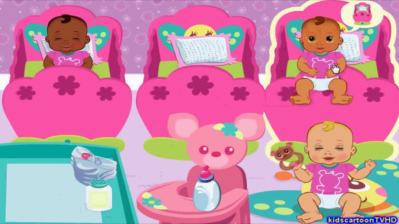Baby Alive - Three Babies Nurturing - Kids Babies Game Movie