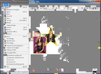 Mengubah urutan Obyek atau Layer atas pindah bawah atau sebaliknya di Corel Draw
