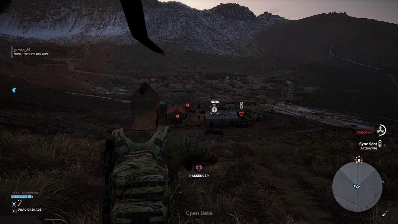 GRW helicopter push