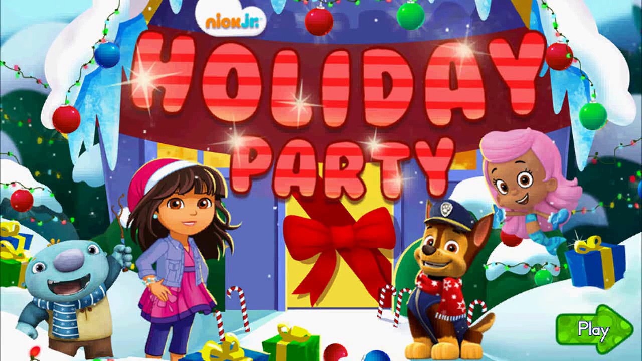 Nick Jr.'s Holiday Party - Dora The Explorer, Bubble Guppies, Team Umi...