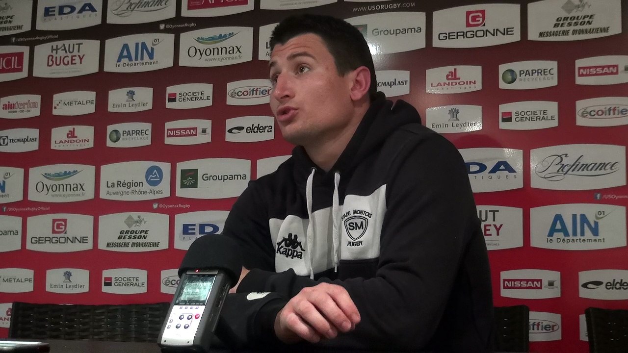 Rugby Pro D2 - Yoann Laousse-Azpiazu après Oyonnax - Mont-de-Marsan
