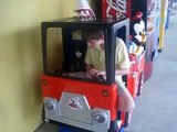 Chandler Rides The Kiddie Ride At Tanger Outlets! (Slow)