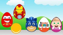 New Learning Colors With Kids Surprise Eggs | Paw Patrol Ryder Monster Inc Minions Pua #An