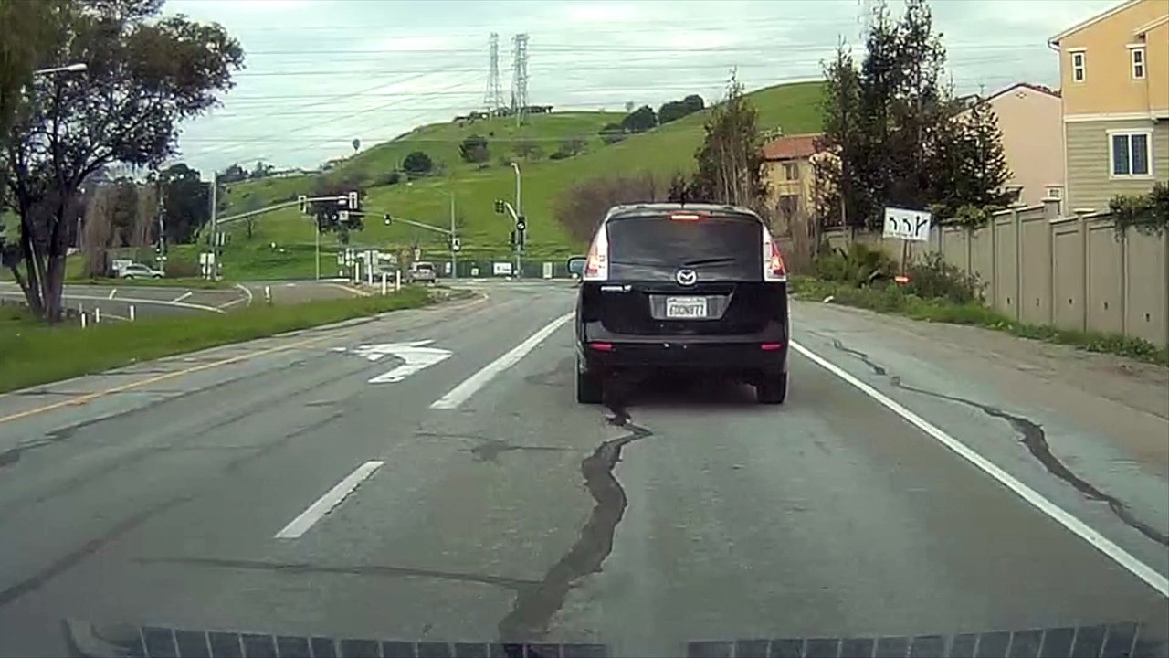 Possible Drunk Driver on California Highway