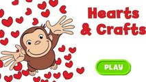 Curious George Hearts and Crafts / #ValentinesDay / #PBSKids / Browser Games