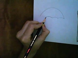 Cómo Dibujar una Caricatura de Paraguas