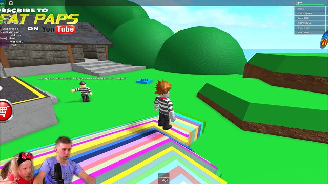 ROBLOX ОГРАБЛЕНИЕ БАНКА убегаем от Полиции ПОБЕГ ИЗ ТЮРЬМЫ #2 Приключения мульт героя от FFGTV-L92tQYthF3k