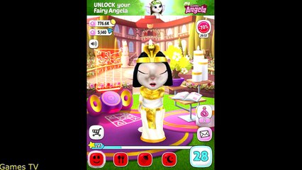 My Talking Angela Level 30 Gameplay Great Makeover for Children HD