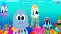 Las medusas Dedo de la Familia de Canciones Para Niños Y canciones infantiles Para los niños