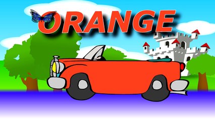 Aprender los Colores Para los Niños con 3D Rayo McQueen Disney Cars 2 Inclinada Video para Niños