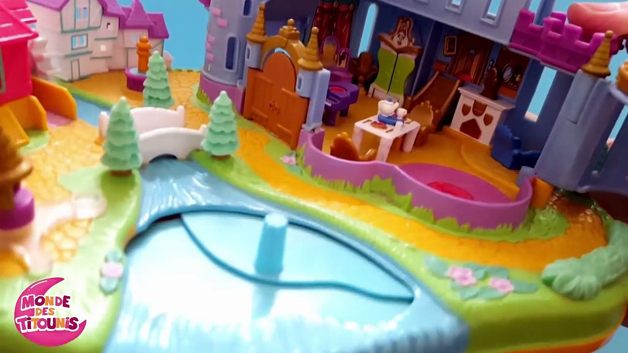 La Belle et la bête - Le chateau Princesse Disney - Jouet Polly Pocket - Histoire - Touni Toys-Umz-lDuhYkA
