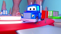 Carl le Camion Transformer et le Camion de démolition à Car City_ Dessin animé pour enfants -ZaEIUwtU4zE