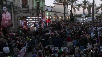 Canelo vs. Chavez - Final Face Off before fight week - Los Angeles Press Conference