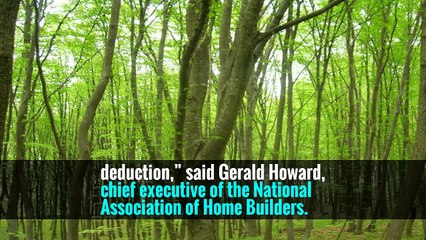 “The current plan, by raising standard deduction so high, dilutes the importance of the mortgage interest