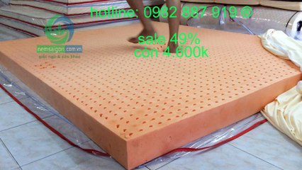 Nệm Cao Su Chính Hãng Giá Rẻ Nhất Sài Gòn