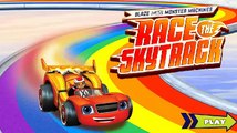 Blaze and the Monster Machines - Race the Skytrack! | Full Game for Kids