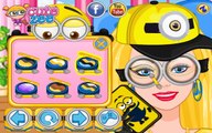 Barbie Minions Make Up - Barbie Makeup Games for Girls