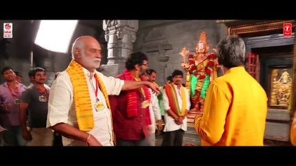Akhilanda Koti Song Making - Om Namo Venkatesaya - Nagarjuna, Anushka Shetty, M M Keeravani