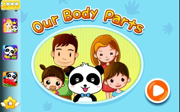 Baby Panda - Our Body Parts | Teach Children About Body Parts – Babybus Games for Kids