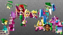 ♥ LEGO Disney Princess EASTER EGG HUNT Stop Motion (Frozen Elsa, Anna, Cinderella, Ariel &