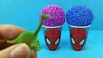 Foam Clay Ice Cream Surprise Eggs Paw Patrol Star Wars Shopkins Spiderman Good Dinosaur Mi