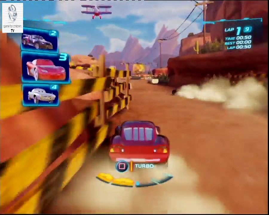 Cars 2 Game - Daredevil Lightning McQueen - Timberline Sprint - Disney Car Games