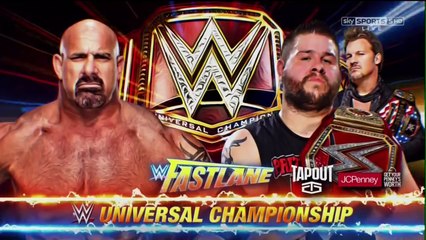WWE- Fast Lane 2017 Goldberg vs Kevin Owens Promo