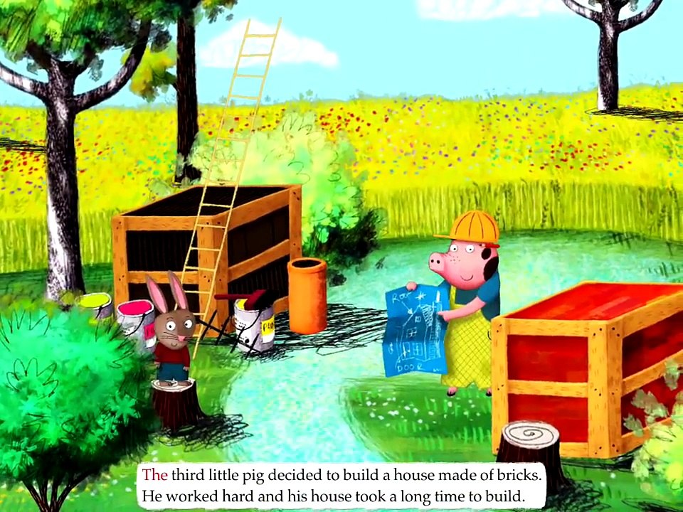 Three Little Pigs by Nosy Crow | Storybook App for Kids