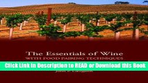 PDF Online The Essentials of Wine With Food Pairing Techniques Online PDF
