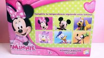 Minnie Mouse Cubes Make Mickey Mouse Face Minnie Blocks Minnie Puzzle Minnie Mouse Bowtiqu
