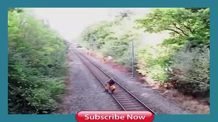 world largest train accident recorded in CCTV camera
