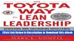 eBook Free The Toyota Way to Lean Leadership:  Achieving and Sustaining Excellence through