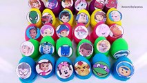 30 Play-Doh Surprise Eggs Nick Disney Junior Toys PJ Masks Umizoomi Paw Patrol Mickey Mouse