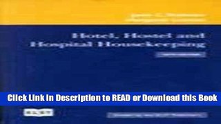 Best PDF Hotel, Hostel and Hospital Housekeeping Online Free