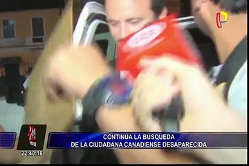 Intensifican búsqueda de ciudadana canadiense desaparecida
